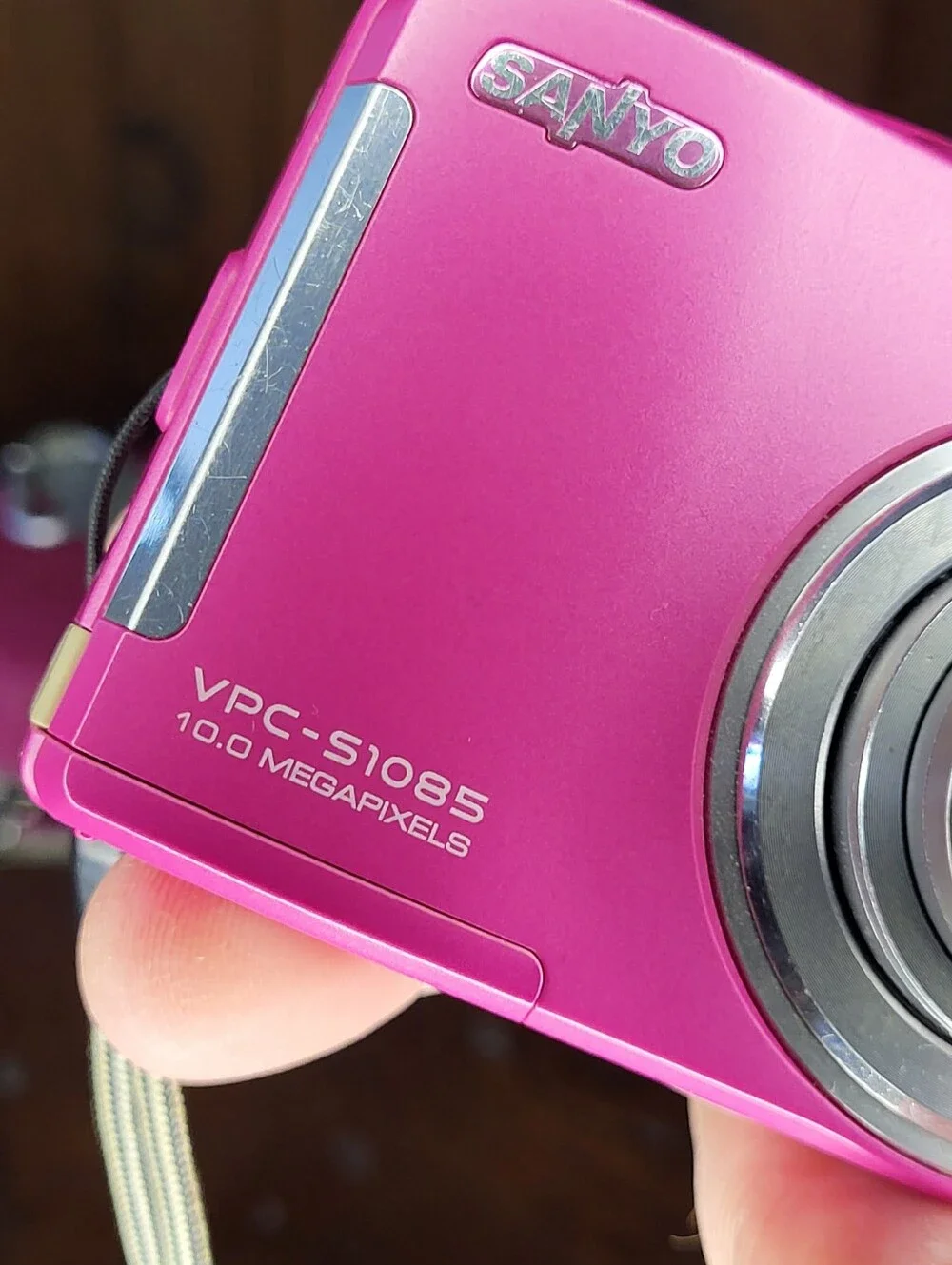 VPC-S10BS Pink 10MP Compact Digital Camera